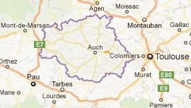 Plus d&lsquo;information sur le département du Gers avec Google en cliquant ici